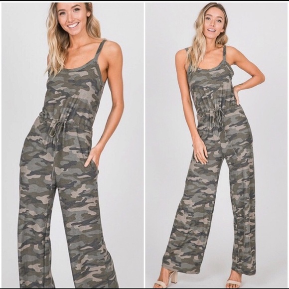 Blossom & Thorn Pants - Private listing Camo jumpsuit